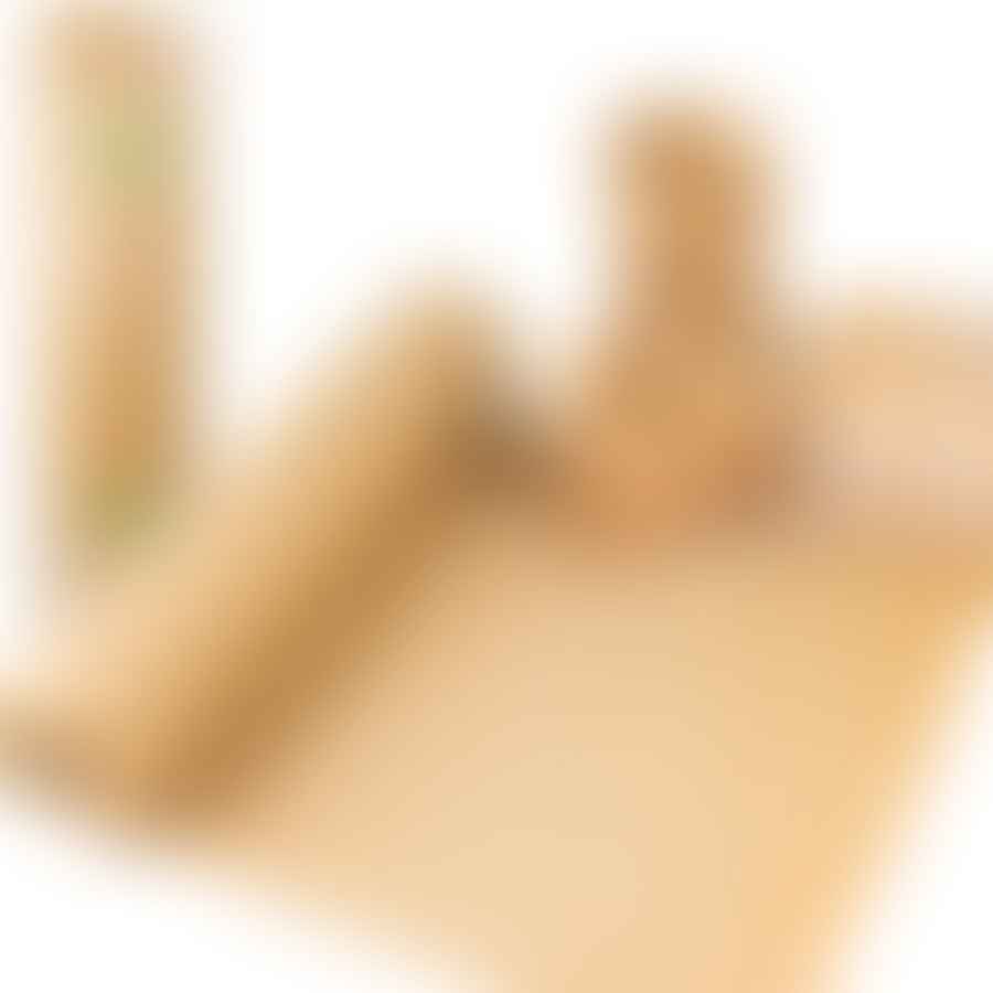 Selection of biodegradable Nerf darts on a neutral background