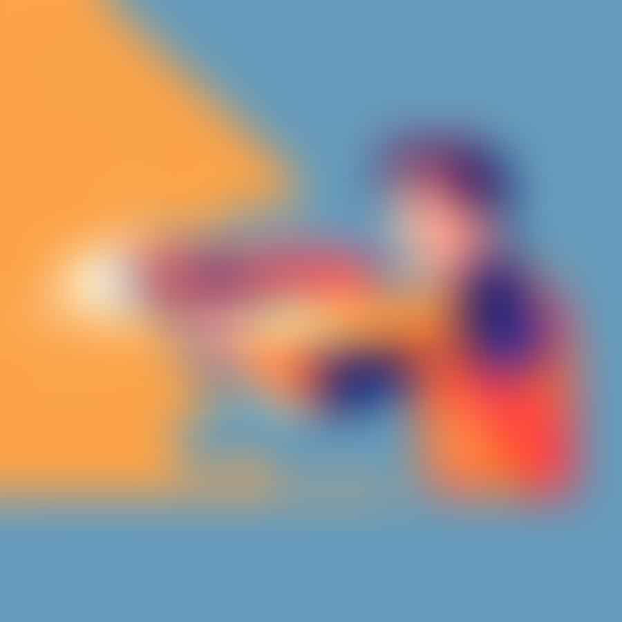 A person adjusting their aim while holding a Nerf blaster.