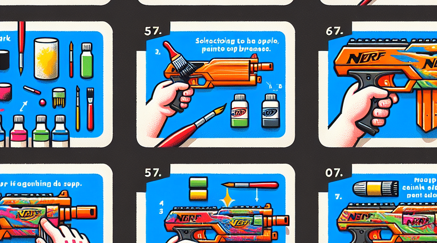 Nerf Gun Customization: A Step-by-Step Guide to Painting Your Blaster