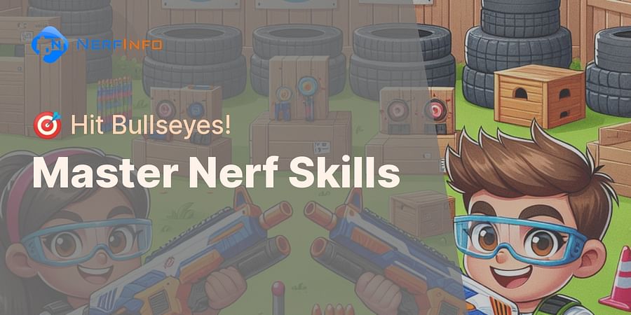 Master Nerf Skills - 🎯 Hit Bullseyes!